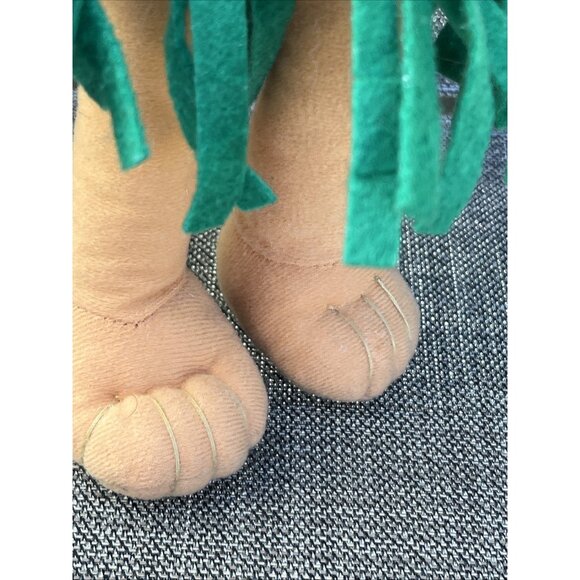Hawaiian Hula Girl Plush Doll lot of 3 Hawaii Yarn Hair Aloha Pineapple - Picture 6 of 16